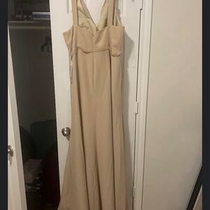 FORMAL DRESS - CHAMPAGNE COLOR